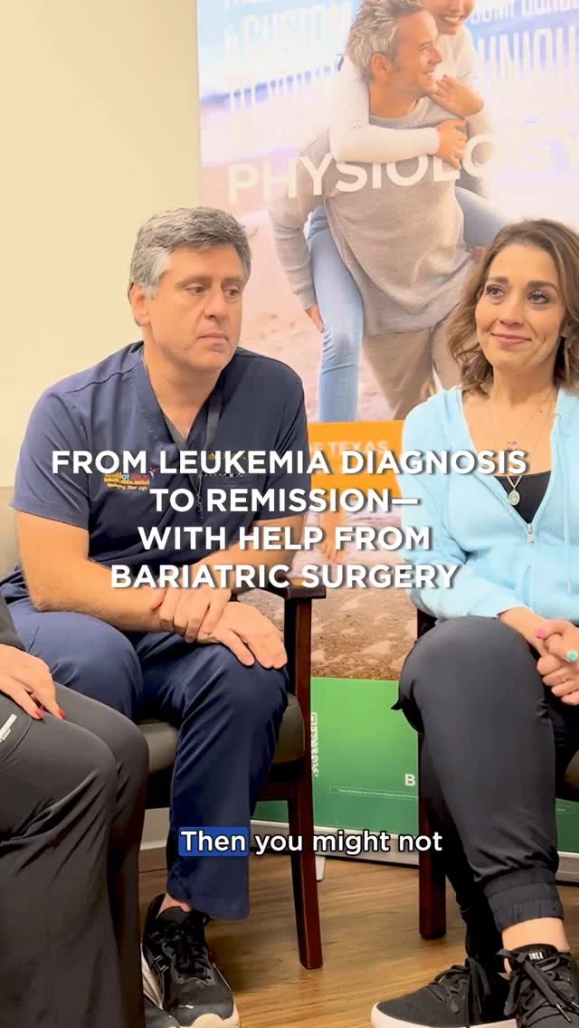 She didn’t just lose weight — she gained her life back.
From a leukemia diagnosis to remission, bariatric surgery was part of her fight to heal. 

Her story = hope, strength, and second chances. 🩺✨

📍: 335 E. Sonterra Blvd. Suite 200
San Antonio, Texas 78258
📲: (210) 615-8500

#bariatricsurgery #bariatriccommunity #bariatricjourney #weightlosstransformation #sanantonio #satx